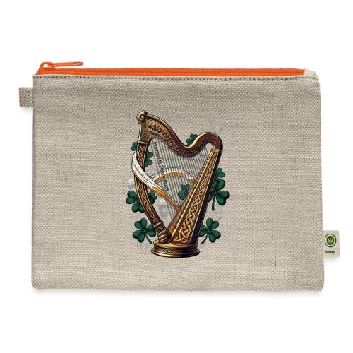 Emerald Harp Shenanigans T-Shirt - Hemp Carry All Pouch