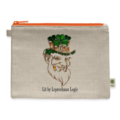 Leprechaun Lantern Mischief T-Shirt - Hemp Carry All Pouch