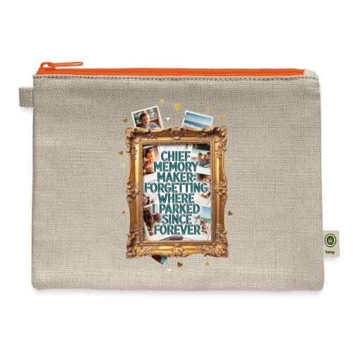 Chief Memory Maker T Shirt, Forgetting Where - Hemp Carry All Pouch
