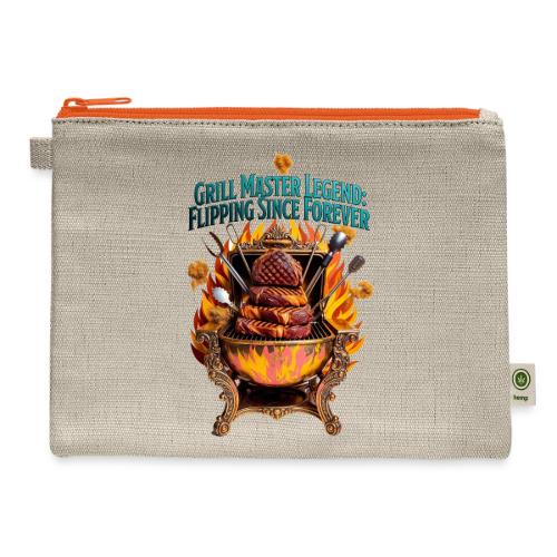 Grill Master Legend T Shirt - Hemp Carry All Pouch