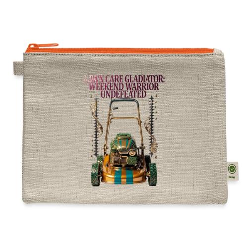 Lawn Care Gladiator T Shirt - Hemp Carry All Pouch