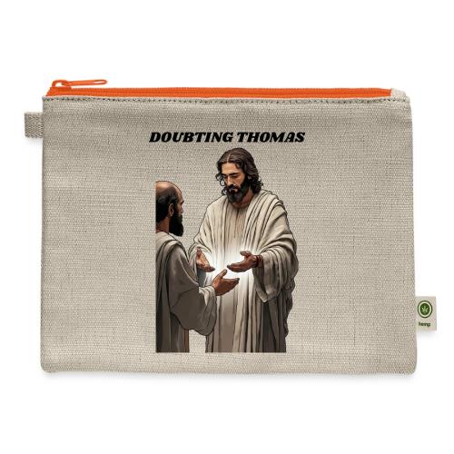 Doubting Thomas Resurrection T Shirt, Gift - Hemp Carry All Pouch