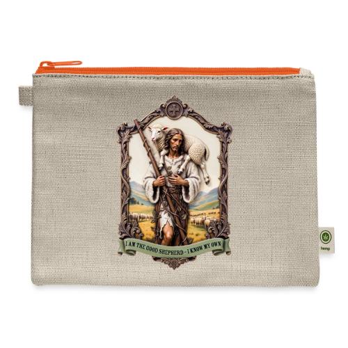 I Am The Good Shepherd T Shirt, Christian Gift - Hemp Carry All Pouch