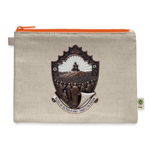 Sermon on the Mount T Shirt, Christian Faith Gift - Hemp Carry All Pouch
