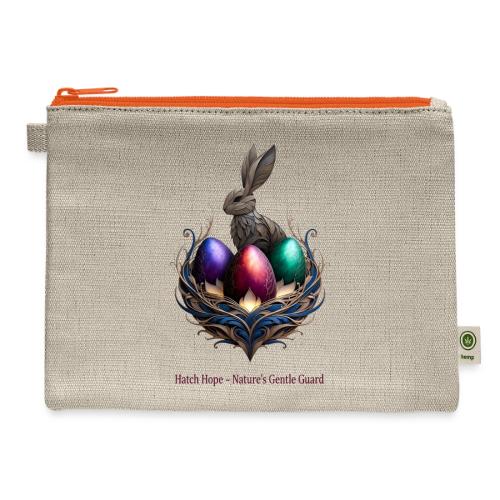 Easter Hatch Hope Nest Guardian T Shirt, Gift - Hemp Carry All Pouch