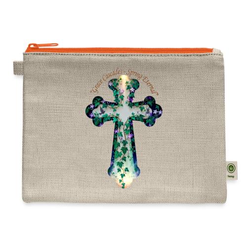 Easter Grace Cascades Eternal T Shirt, Mercy Gift - Hemp Carry All Pouch