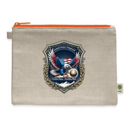 USA Eagle Vanguard T-Shirt,American Flag PrideGift - Hemp Carry All Pouch