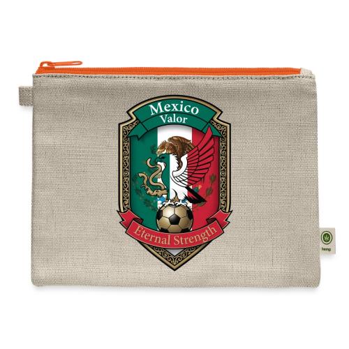 Mexico Eagle Valor T-Shirt, Pride Badge Gift - Hemp Carry All Pouch