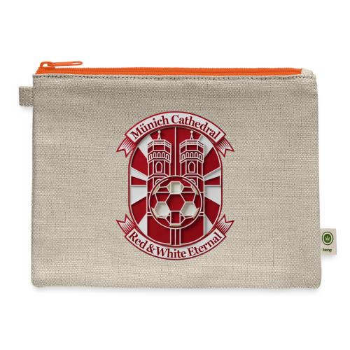 Munich Cathedral T Shirt, German Football Fan Gift - Hemp Carry All Pouch