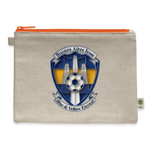 Buenos Aires Icon T Shirt, Soccer City Pride Gift - Hemp Carry All Pouch