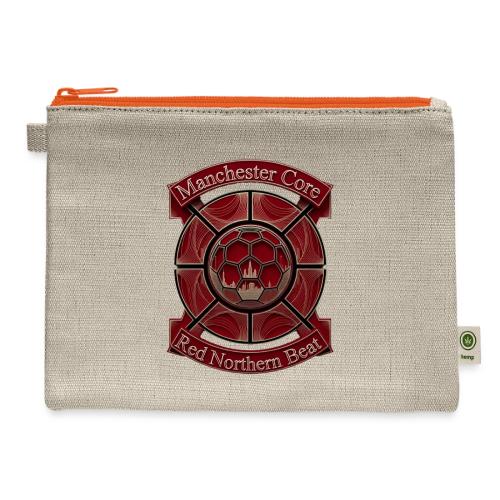 Manchester Is Red T Shirt, Soccer City Pride Gift - Hemp Carry All Pouch
