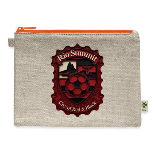 Flamengo Scarlet Summit T-Shirt, Football Gift - Hemp Carry All Pouch