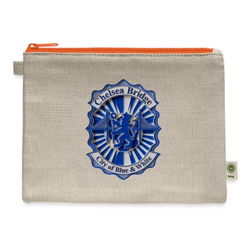 Chelsea Blue Bridge T Shirt, Soccer Fan Gift - Hemp Carry All Pouch