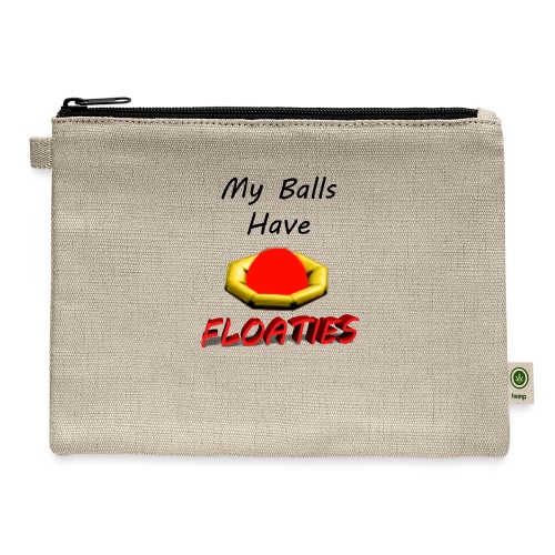 My Balls Have Floaties - Hemp Carry All Pouch