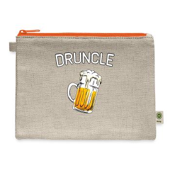 Druncle Whiskey Drunk Uncle - Hemp Carry All Pouch - natural/orange - Front