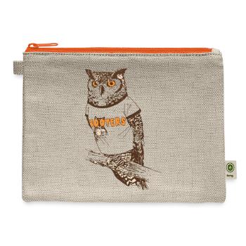 Original Hooter - Hemp Carry All Pouch - natural/orange - Front