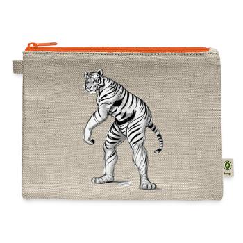 Tiger - Hemp Carry All Pouch - natural/orange - Front
