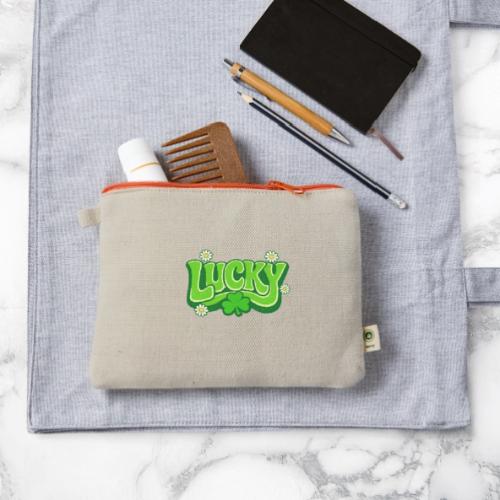 Lucky 70s Retro T-Shirt - Hemp Carry All Pouch