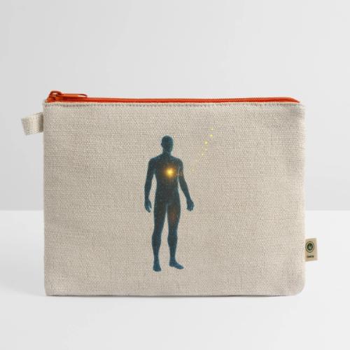 Glowing Chest Personl - Hemp Carry All Pouch