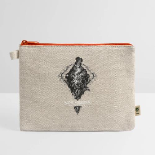 Wilted Rose Turning | Some sorrows don't echo back - Hemp Carry All Pouch