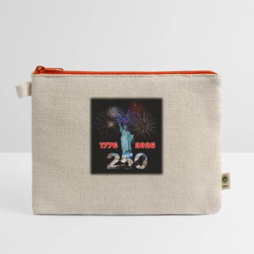 1776 - 2026 - 250 Years USA | Fireworks - Hemp Carry All Pouch