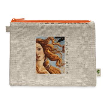 Soyez votre propre inspiration - Trousse - natural/orange - Devant