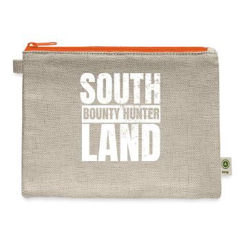 Southland bounty hunters Land - Hemp Carry All Pouch - natural/orange - Front