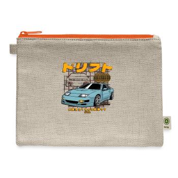 RIFT YOUR 300ZX - Hemp Carry All Pouch - natural/orange - Front