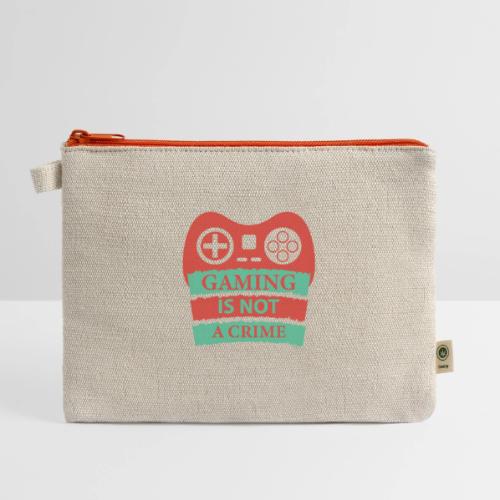 Gaming Is Not A Crime! - Hemp Carry All Pouch