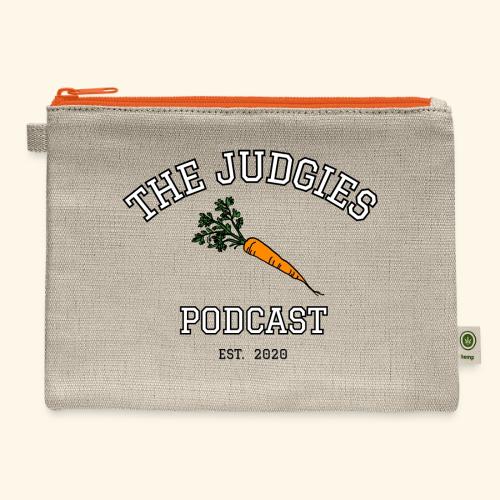 The Judgies Podcast Carrot College - Hemp Carry All Pouch