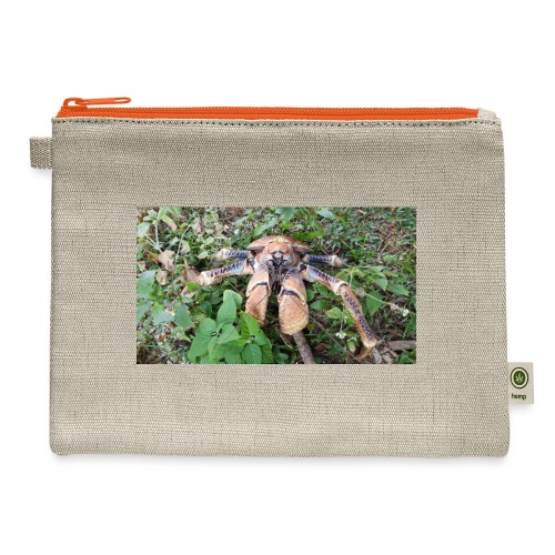 Robber Crab - Hemp Carry All Pouch