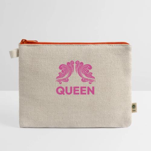 Queenlisse™ Signature Crown T-Shirt – Elegant - Hemp Carry All Pouch