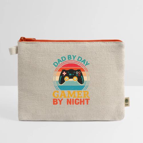 Dad By Day, Gamer By Night - Hemp Carry All Pouch