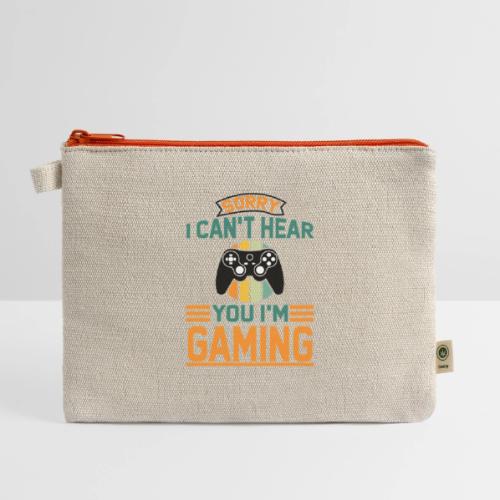 Sorry, I'm Gaming! - Hemp Carry All Pouch