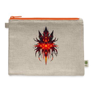 Infernal Nova Core - Hemp Carry All Pouch - natural/orange - Front