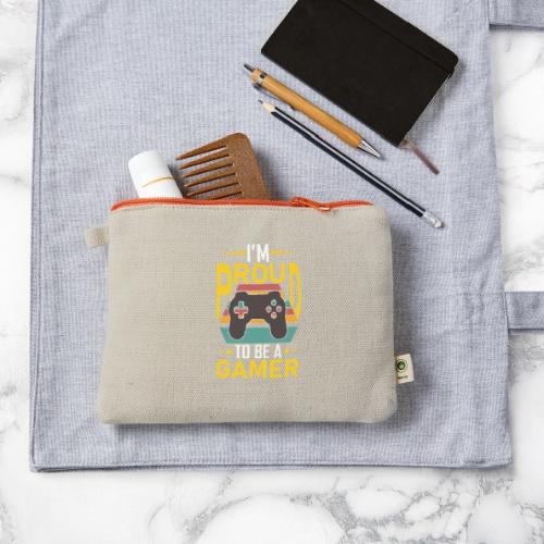 I'm Proud To Be A Gamer - Hemp Carry All Pouch