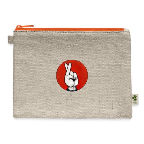 The Fakist Logo - Hemp Carry All Pouch