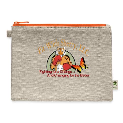 Fit With Sherry, LLC Original logo - Hemp Carry All Pouch