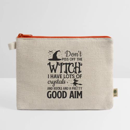 Don't Piss of the Witch! - Hemp Carry All Pouch
