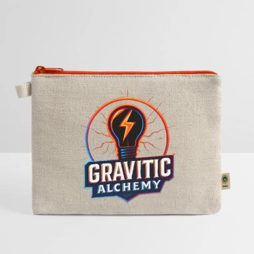 Gravitic Alchemy Logo - Hemp Carry All Pouch