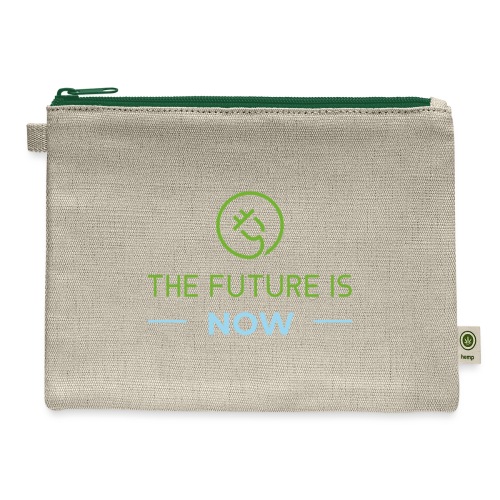 The Future is NOW - Hemp Carry All Pouch