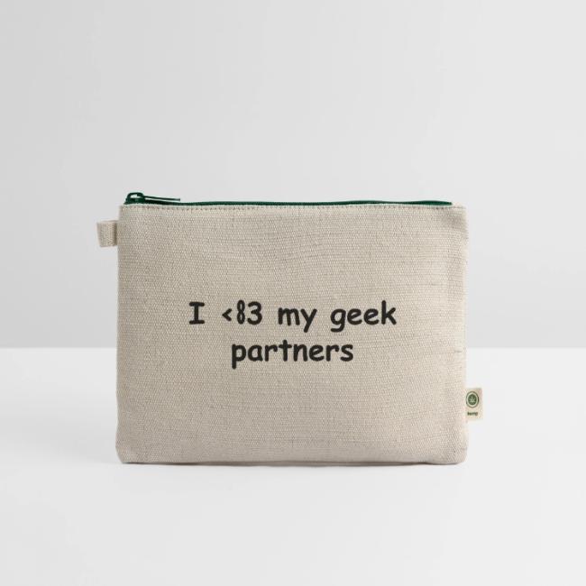 I <83 My Geek Partners (black)