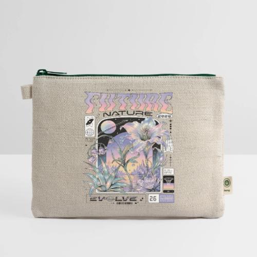 Future Nature Retro-Futuristic - Hemp Carry All Pouch
