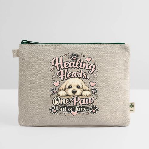Healing Hearts, One Paw at a Time - Hemp Carry All Pouch