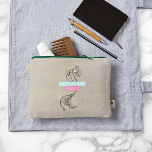 Mermaid Vibes Design - Hemp Carry All Pouch