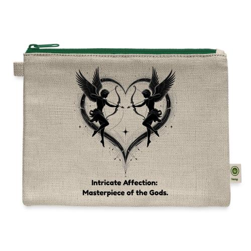 Intricate Affection T-Shirt - Hemp Carry All Pouch