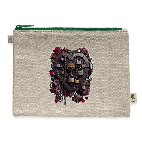 My Heart Permanently on Vacation T-Shirt - Hemp Carry All Pouch