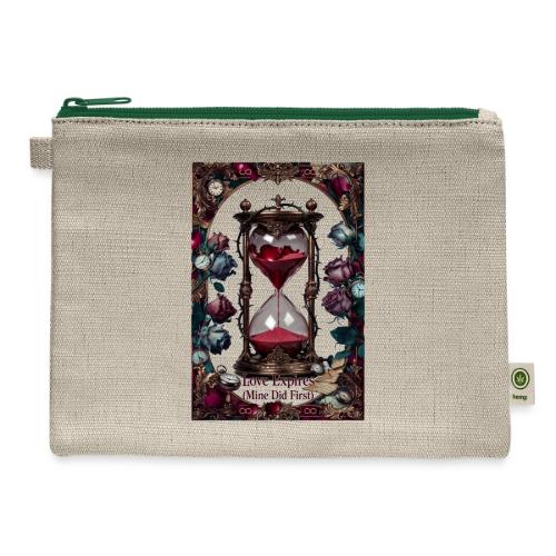 Love Expires (Mine Did First) T-Shirt - Hemp Carry All Pouch