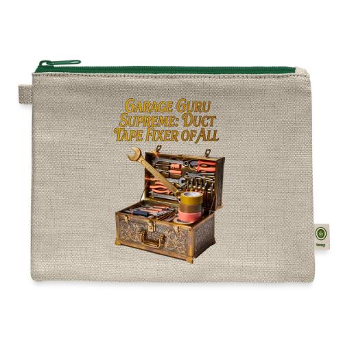 Garage Guru T Shirt - Hemp Carry All Pouch