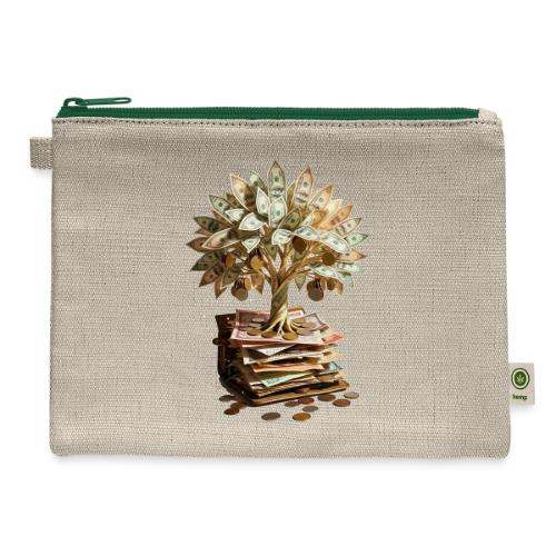 Dad Tax Collector T Shirt - Hemp Carry All Pouch